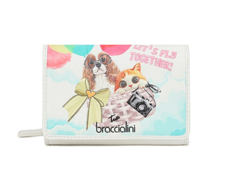 Braccialini PORTAFOGLIO ZIP AROUND Donna B18804
