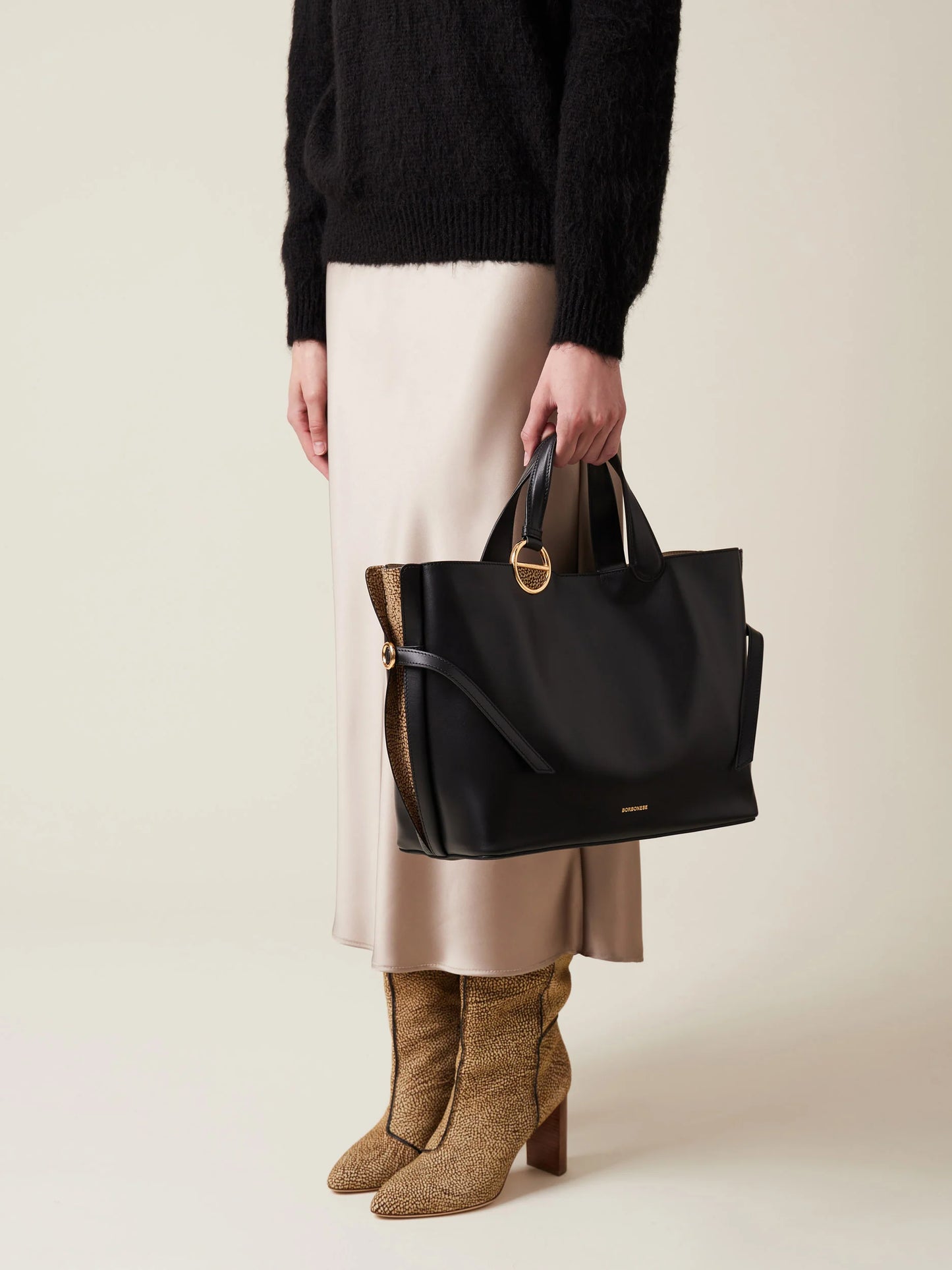 Borbonese BORSA SHOPPING Donna 91010104 AU5