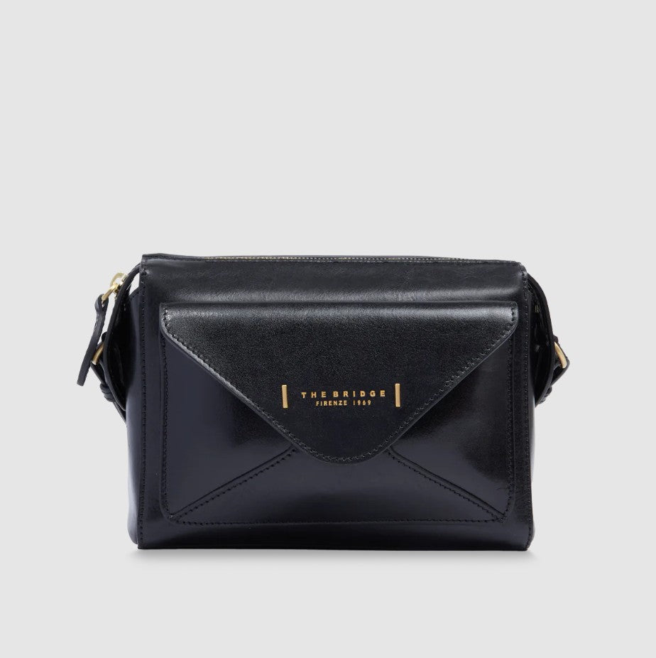 The Bridge BORSA A TRACOLLA Donna 04290401 nero (30 NERO) 20X13X5