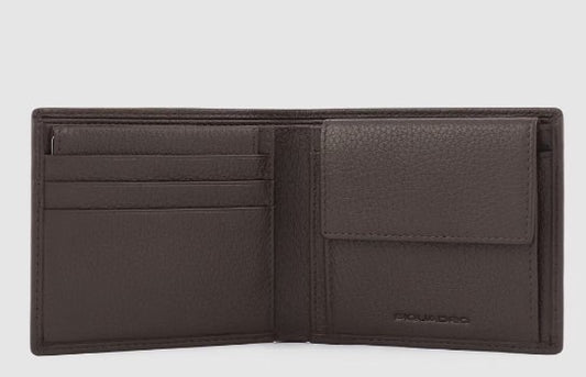 Piquadro PORTAFOGLIO CON PORTAMONETE Uomo PU1392MOSR