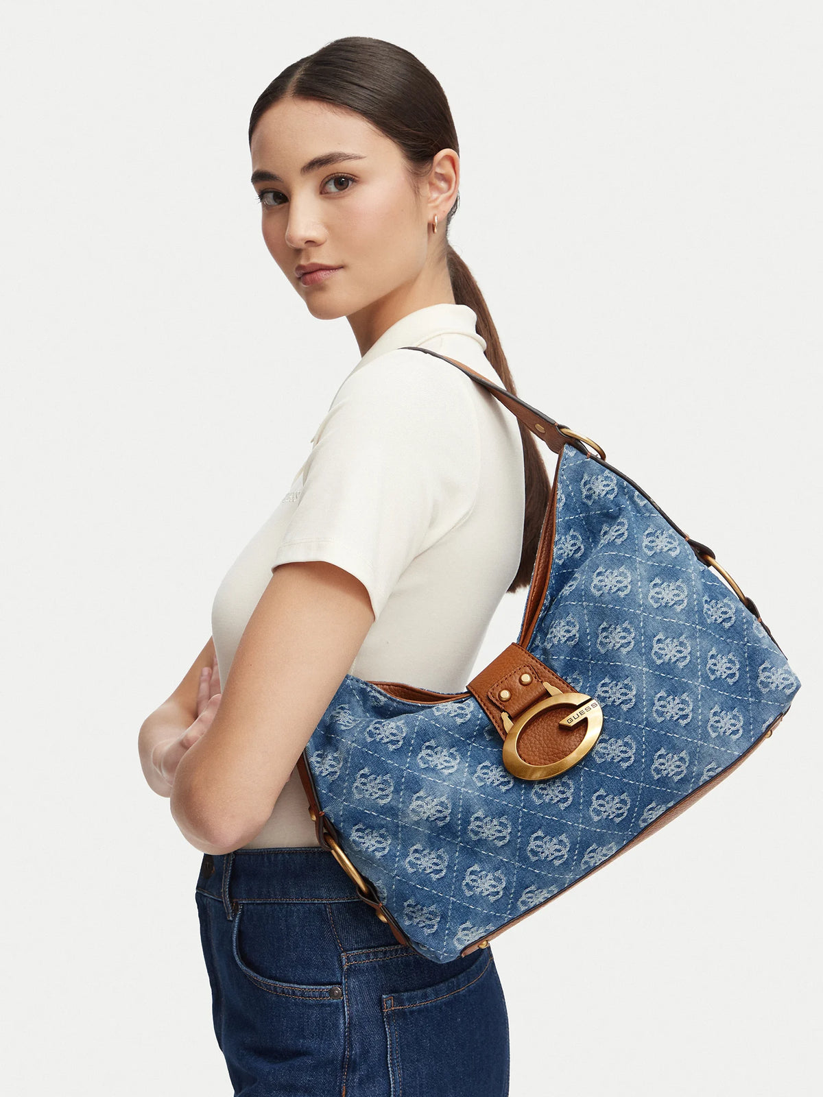 Guess BORSA A SPALLA Donna HWBD93 08180