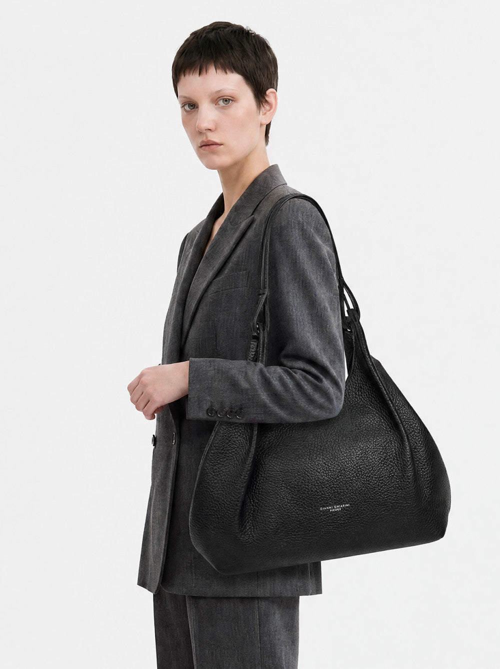 Gianni Chiarini BORSA A SPALLA Donna BS 9720 RNGDBL