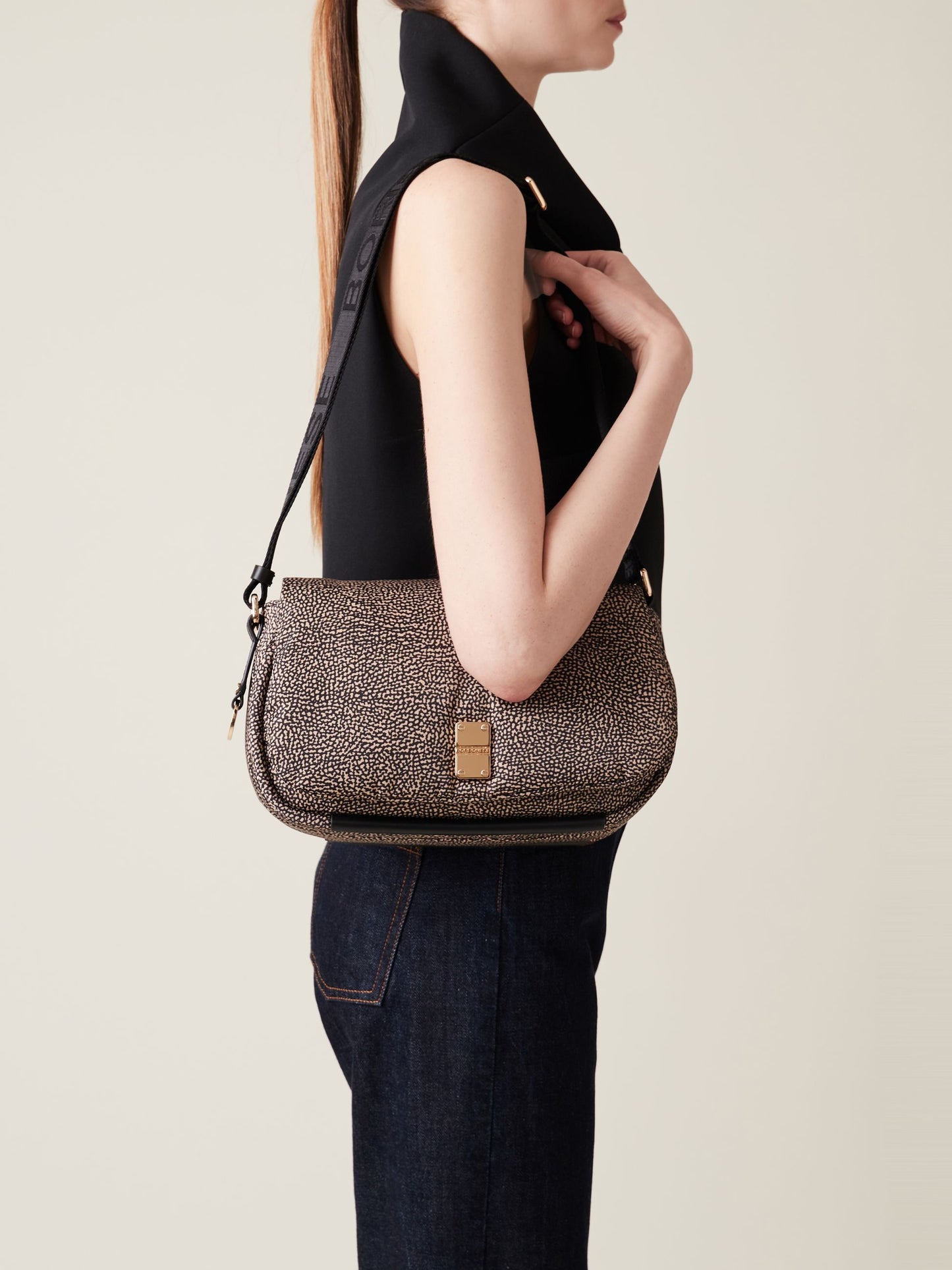 Borbonese BORSA A TRACOLLA Donna 91010037 I15
