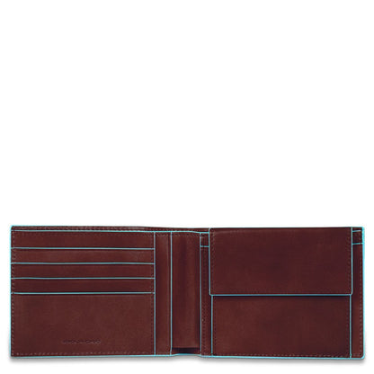 Piquadro PORTAFOGLIO CON PORTAMONETE Uomo PU257B2R
