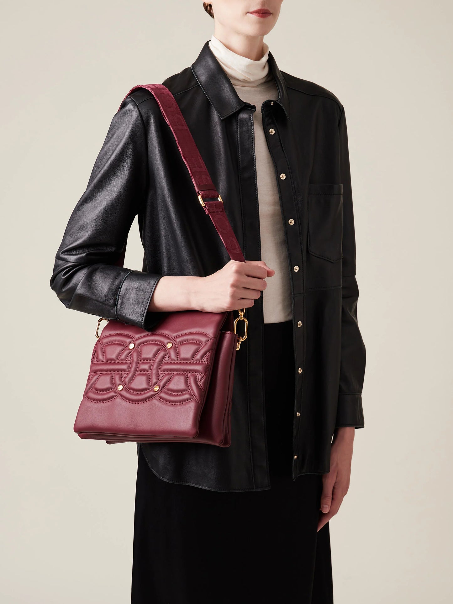 Borbonese BORSA A TRACOLLA Donna 91010149 0099