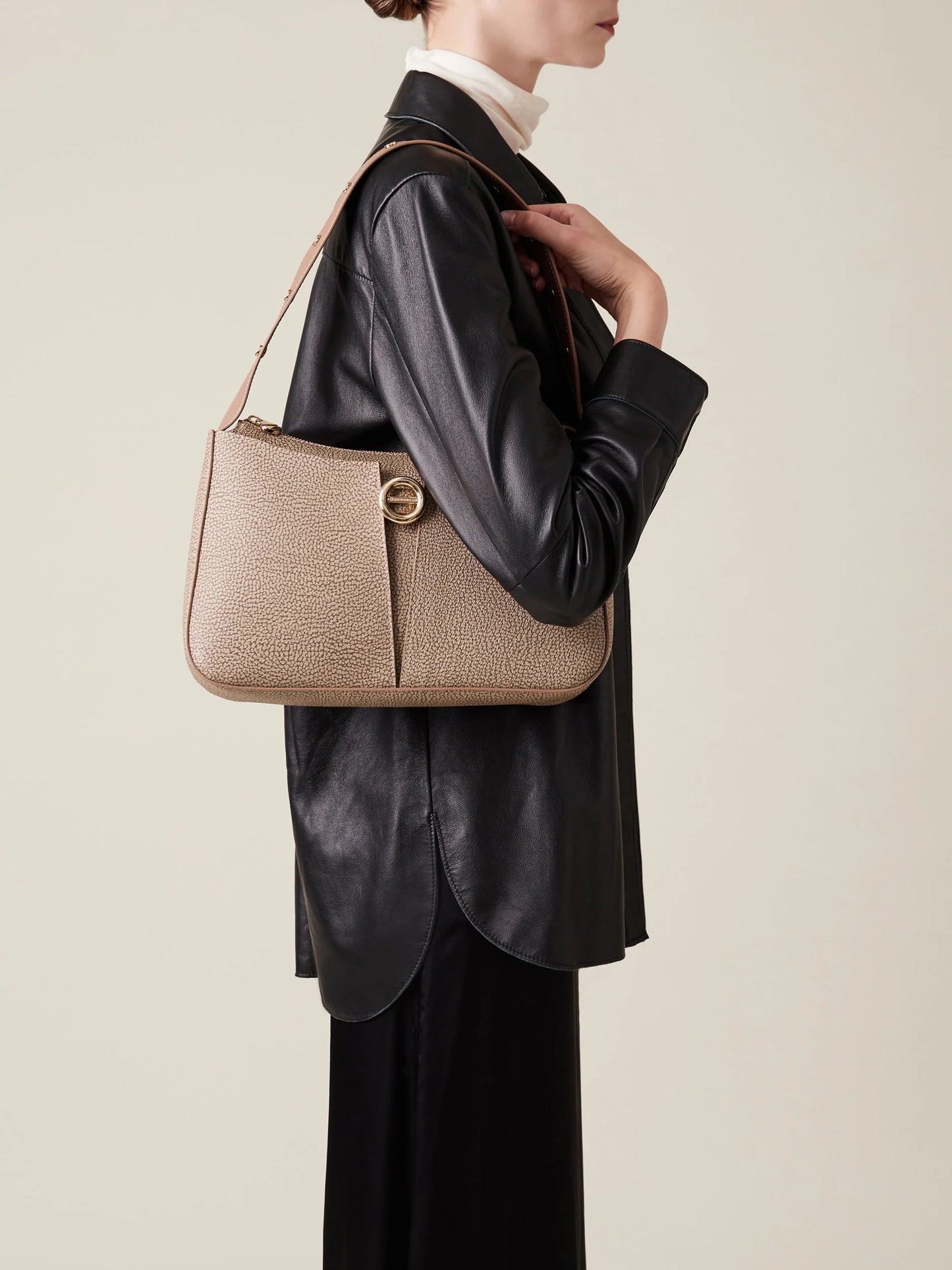 Borbonese BORSA A SPALLA Donna 91010133 0098