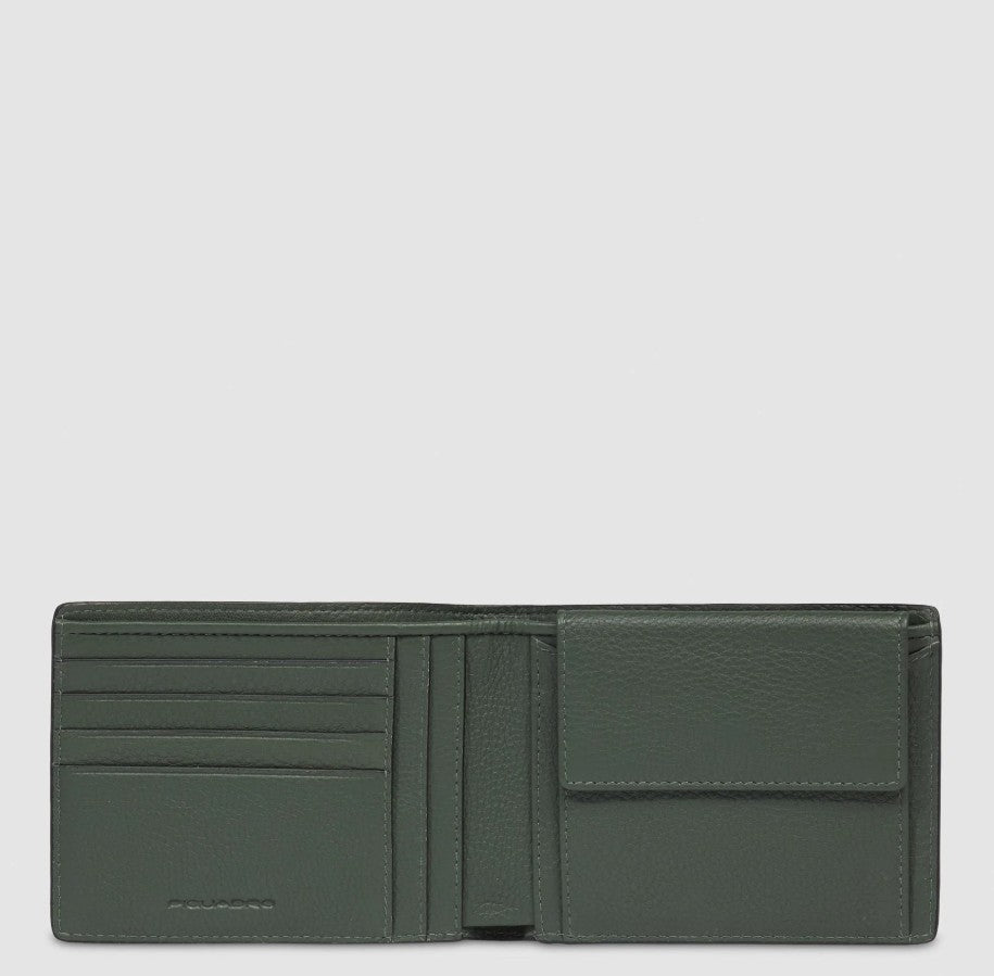 Piquadro PORTAFOGLIO CON PORTAMONETE Uomo PU257S135R
