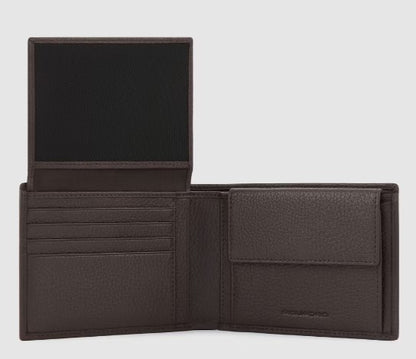 Piquadro PORTAFOGLIO CON PORTAMONETE Uomo PU1392MOSR