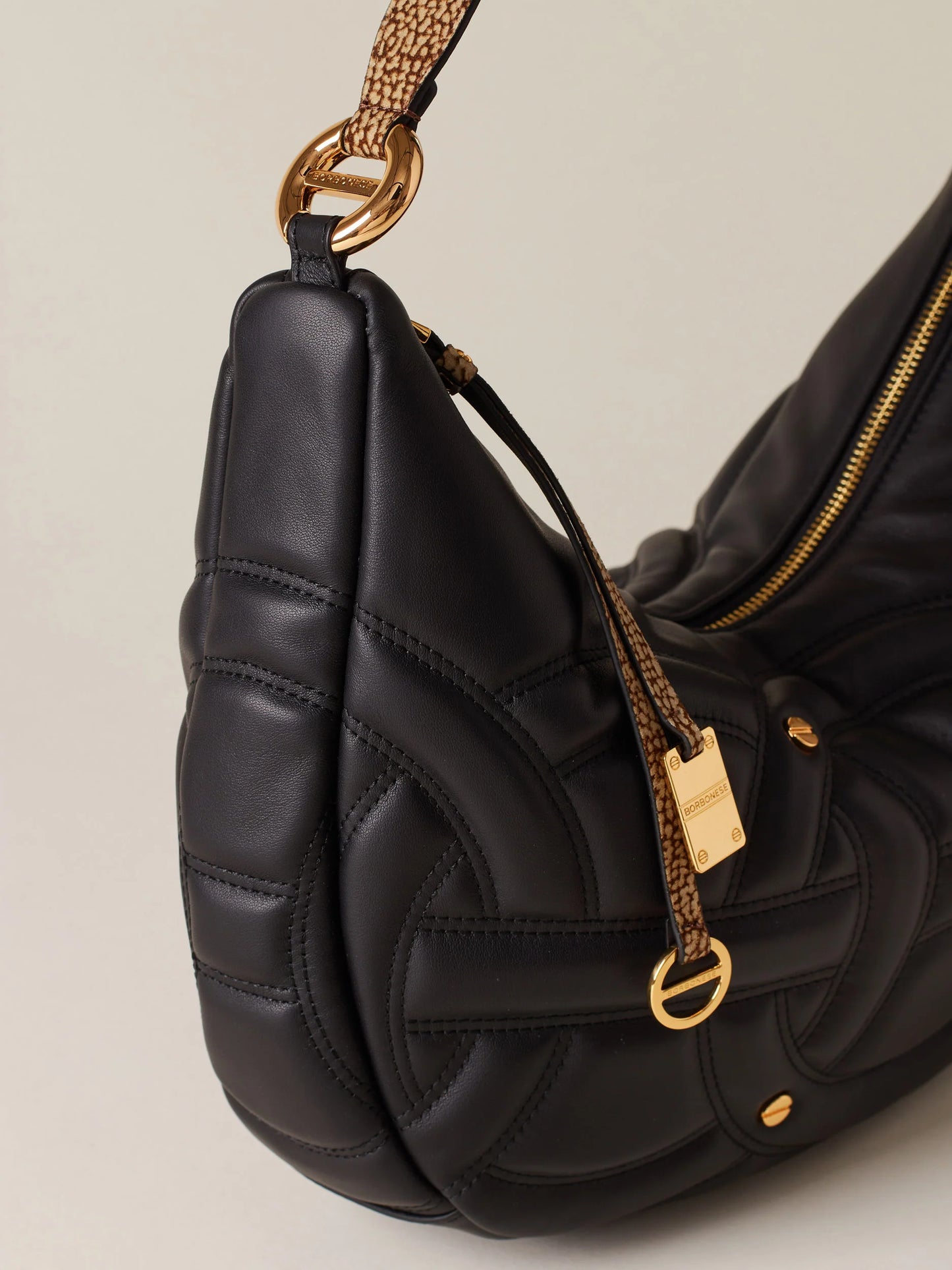 Borbonese BORSA A SPALLA Donna 91010146 0099