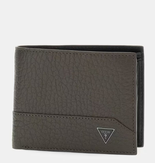 Guess PORTAFOGLIO CON PORTAMONETE Uomo SMBAGR LEA24