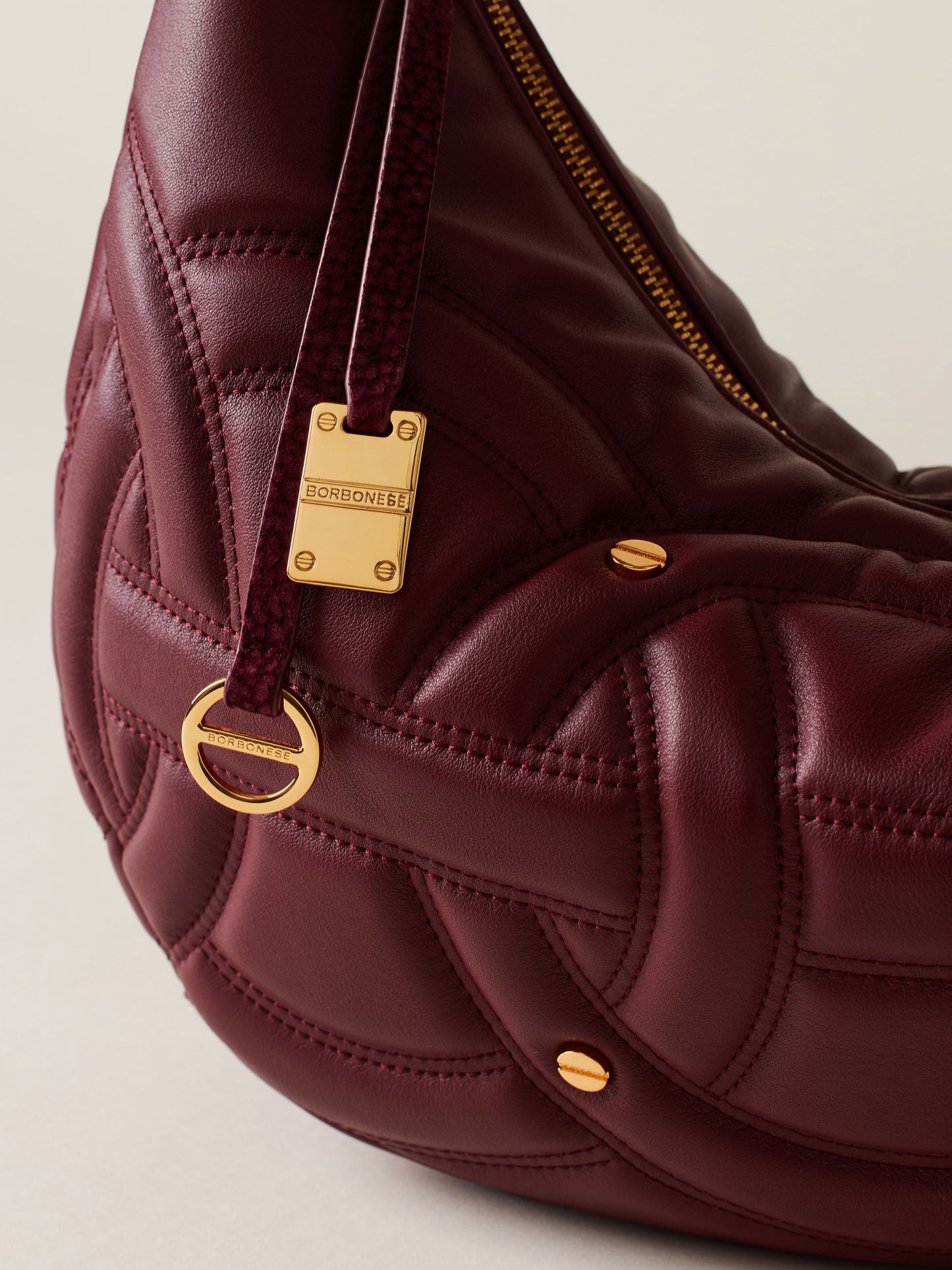 Borbonese BORSA A SPALLA Donna 91010146 0099