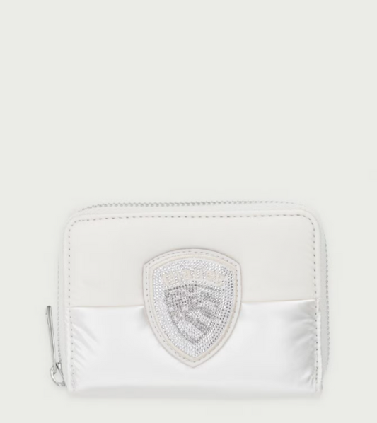 BLAUER PORTAFOGLIO ZIP AROUND Donna F6PALM03/PAD