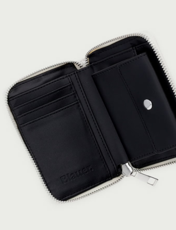 BLAUER PORTAFOGLIO ZIP AROUND Donna F6PALM03/PAD